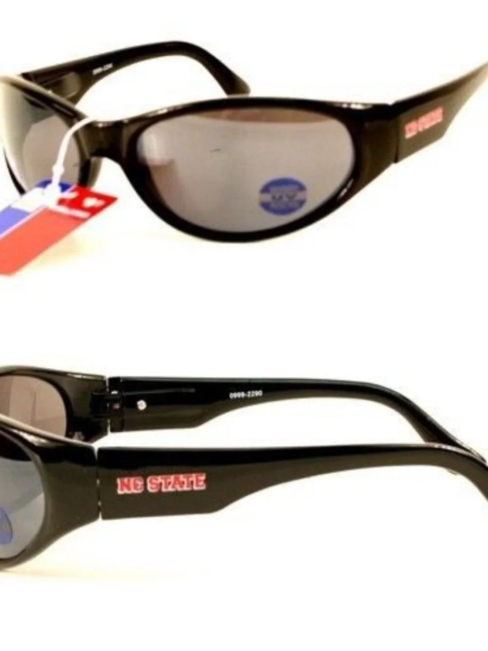 North Carolina State Wolfpack Sunglasses Polarized Black Solid Style NCAA Offici